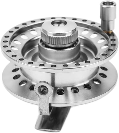 Vliegvissen Reel voor Front End Visserij, Aluminium Vlot Reel voor Ice Fishing en Outdoor Visgerei