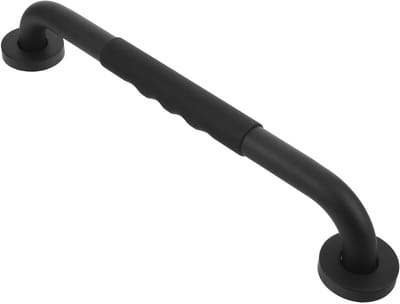 Toilet Beugel - Steun Handgreep - Veiligheid Badkamer - Zonder Drempel - 43.5 cm - Zwart