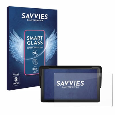3 Stuks Savvies Screenprotector - geschikt voor Carpuride V3 7" - beschermfolie glas transparant