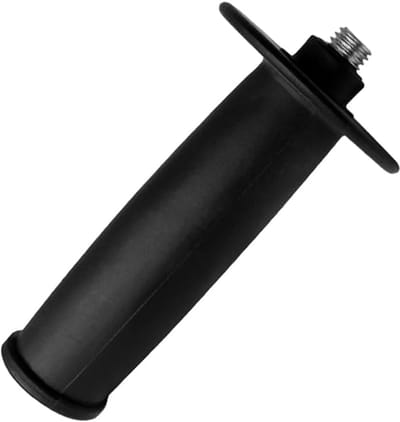 Slijper Zijhandgreep - Extra Handvat - Gereedschap Stabilisatie - Ergonomische Vormgeving - M12 Schroefdraad - Zwart