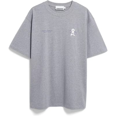 Relaxed fit T-shirt van puur Biologisch katoen Model 'MAARKOS'