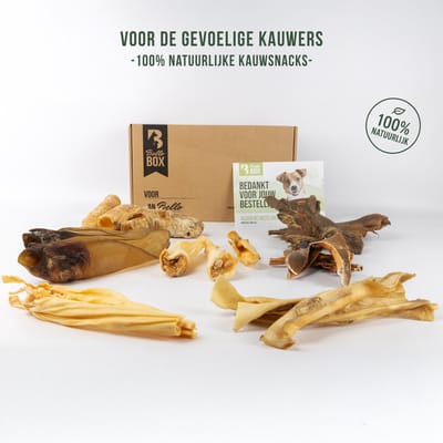 Hypoallergene Kauwsnacks Box – Zonder Kip en Rund | Bellobox