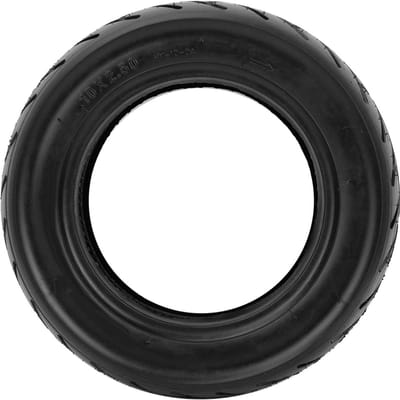 10 Inch Buitenband past op Elektrische Scooter Balance Drive Fiets Opblaadbare Band black