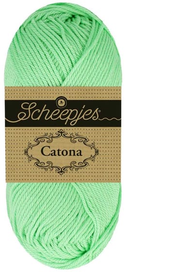 Scheepjes Catona 50 gram - 104 mint whisper - Katoen Garen