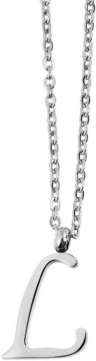 AKZENT Akzent unisex ketting met hanger Kiah, zilverkleurig, duurzaam