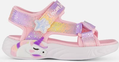 Skechers Unicorn Dreams Sandal - Majes Meisjes Sandalen - Roze/Multicolour - Maat 32