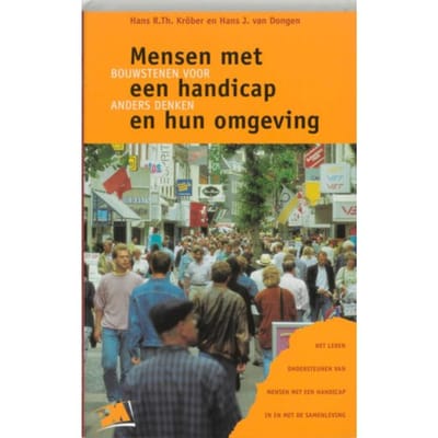 Mensen Met Een Handicap En Hun Omgeving - Pm-Reeks - H.R.Th. Krober