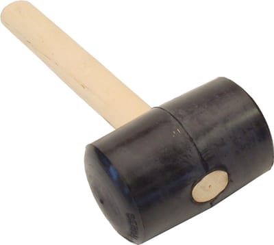 Talen Tools - Rubberhamer - Nr 8 - Hard - 1500 gr