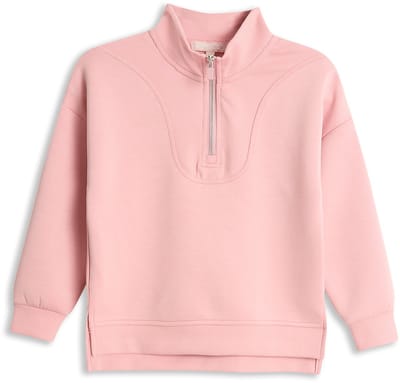4PRESIDENT Sweater meisjes - Light Pink - Maat 92 - Meisjes trui