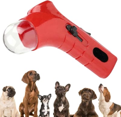 Hondensnack Speelgoed - Interactieve Trainer - Hondentraining Leuk - Handzame Voer Dispenser - 18 x 10 cm - Rood