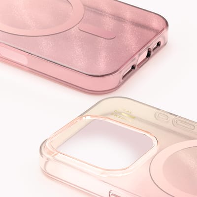 iDeal of Sweden Clear Case geschikt voor MagSafe geschikt voor iPhone 16 Pro Max - Rose Blush