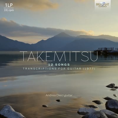 Andrea Dieci - Takemitsu: 12 Songs, Transcriptions For Guitar (LP)