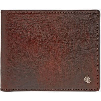 Castelijn en Beerens Portemonnee / Portefeuille Heren - Billfold - RIFD - Leer - Rien - Cognac