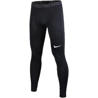Pantalons de Fitness Serrés Élastiques à Logo Imprimé Nike pour Homme Noir 838067-010 L black