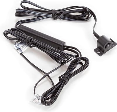 EtiamPro PIR-bewegingsmelder schakelaar, voor inbouw en opbouw, perfect voor het aansturen van 12 V/24 V-ledstrips, bewegingsdetectie, automatische verlichting, compact design, plafond- of muurmontage, ideaal voor kast of dressoir, zwart