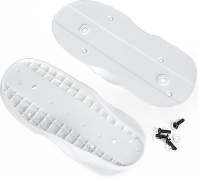 Soulplates - Skate Onderdelen - Skaters - Duurzaam Zytel Materiaal - 41-42 - Wit