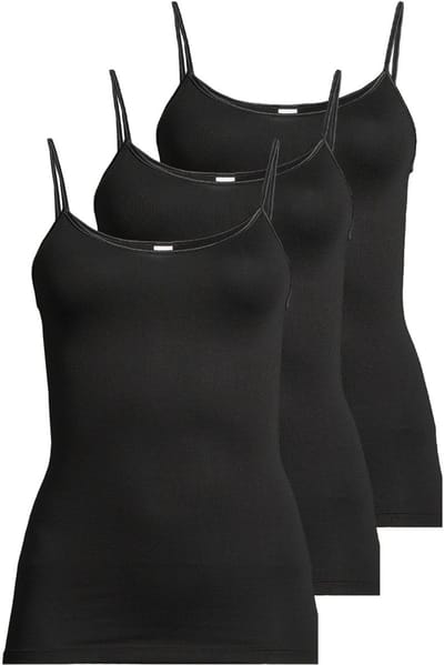 Conta Dames spaghettitop 3 pack Modal