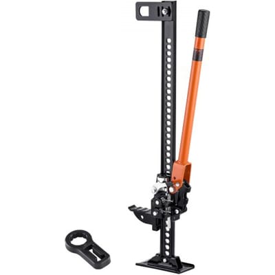 VEVOR Farm Jack (915 mm hoog) Offroad High Lift Farm Jack (3,18 t laadvermogen) Offroad Commercial Jack, Bumper Jack Heavy Duty Lifts met 130,1-769,6 mm hefbereik voor trekker, vrachtwagen, SUV