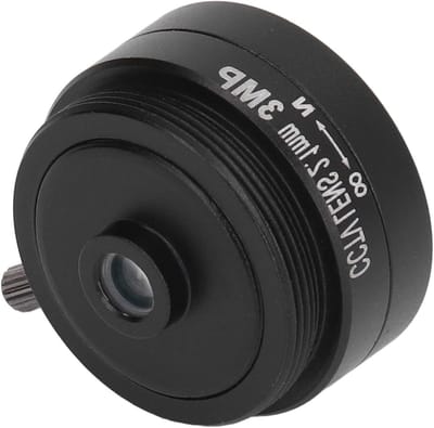 CCTV lens met CS-mount, aluminiumlegering, groothoek voor bewakingscamera's en beveiligingssystemen