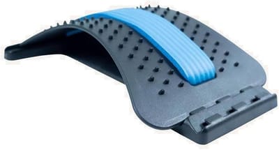 Rugtrainer - Hengelhoogte - Houding Verbeteren - 3 Hoogte Niveaus - 10x10x5 cm - Zwart