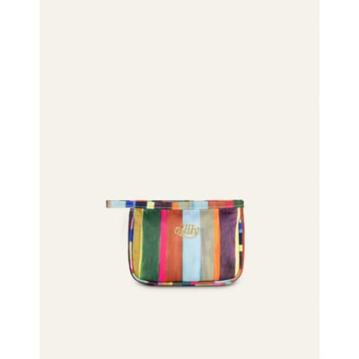 Oilily Cam Cosmetic Bag- maatOne size Creme de Menthe