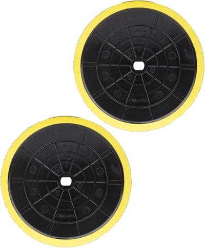 Waxen Polijstpads - Schuim Pads - Krasverwijdering Auto - Zelfklevende Bevestiging - 2 Stuks - Niet gespecificeerd