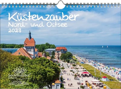 Wandkalender Noord- en Oostzee Kust 2023 DIN A4