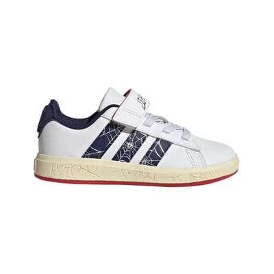 Adidas Sportswear Adidas Marvel Spider-Man Grand Court Schoenen Kids - Kinderen - Wit