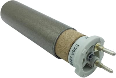 Verwarmingselement - Hete Lucht - Reparatie Onderdelen - Hoge Temperatuur Keramiek - 105 x 26 mm - Geel