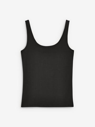 Next - Dames - Hemdje met brede bandjes - Zwart