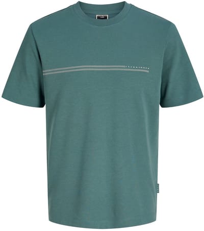 JACK&JONES - JCOFUSION CHEST BRAND TEE SS CREW NOOS - Jongens - T-shirts