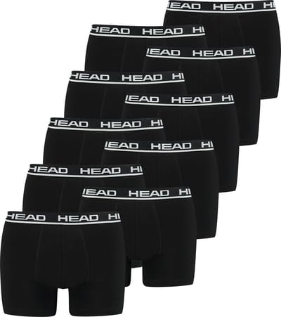 BOXERS Pack van 10 Head Heren Basic Boxer Broek Shorts Ondergoed Ondergoed Pack van 10