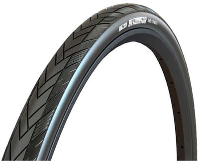 Maxxis Detonator 2024 60tpi Ref 700c X 35 Stevige Urbanband Zwart 700C x 35