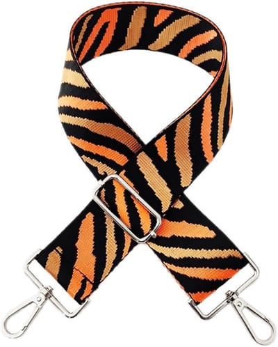 Verstelbare Schouderband voor Dames en Heren, 5 cm Breed, Zebra Patroon, Stijlvolle Tasband, DIY Accessoires, Geschikt voor Schoudertassen, Luminous Design