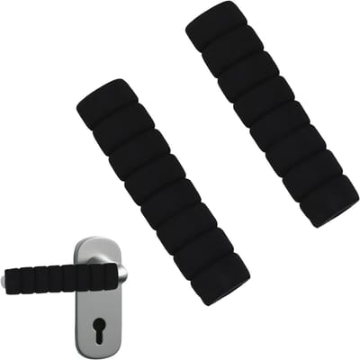 Zachte Schuimrubberen Bescherming voor Deurgrepen - Elastische Beveiliging, Wandbescherming en Stoppers - Set van 2