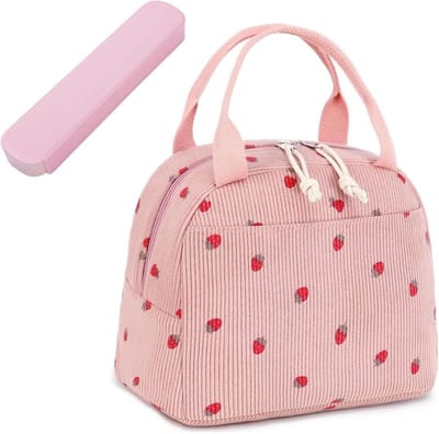 Schattige geïsoleerde lunchtas voor kinderen, handige draagbare tool box, perfect voor buitenactiviteiten en schoollunches