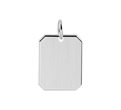zilver graveerhanger gediamanteerd 1021128