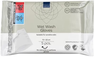 ABENA Man Premium Formula 1 - COMBI-DEAL met ABENA verzorgend wassen washandjes - 15 Stuks Incontinentieverband voor Mannen - Licht tot Matig Urineverlies