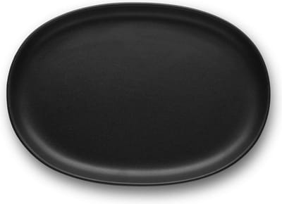 Eva Solo - Nordic Kitchen Bord Ovaal 26 cm - Keramiek - Zwart -