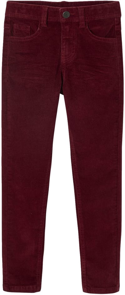 Vertbaudet De slim fluwelen jongensbroek