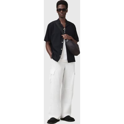 AllSaints Grove Trouser Faded White Taglia: W30 | Pantaloni cargo Outlet | Uomo | Bianco