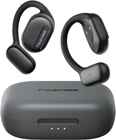 Draadloze Open Ear Bluetooth 5.3 Hoofdtelefoon met 16,2 mm Audiodrivers - 45 Uur Batterij voor Sport en Gaming