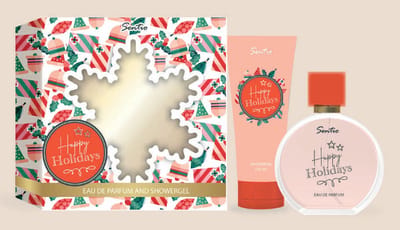 SENTIO FEESTDAGEN - Kerst Giftset Snowflake - Happy Holidays