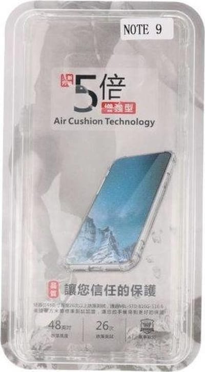 Transparant Schokbestendig TPU hoesje voor Samsung Galaxy Note 9
