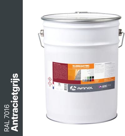 Afinol Vloercoating Antracietgrijs (RAL 7016) 20 liter
