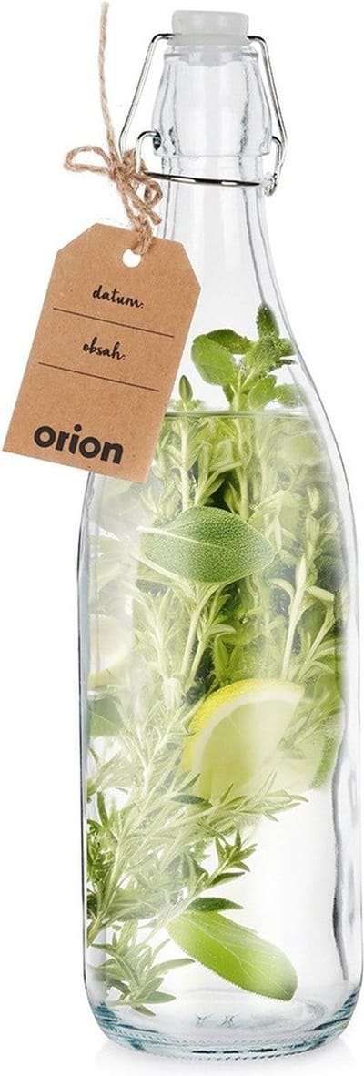Fles met Beugelsluiting Glas 1 l - Beugelfles - Inmaakfles - Oliefles