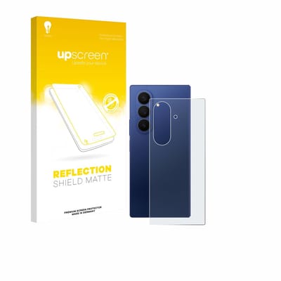upscreen - Screenprotector voor Samsung Galaxy Z Fold 7 (Achterkant) - Folie Beschermfolie anti glare matte