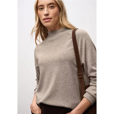 Zacht gemêleerd shirt
