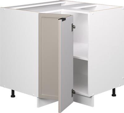 Vicco Fame-Line Hoekkast – 80.5 cm, WB Eik GrijsBeige
