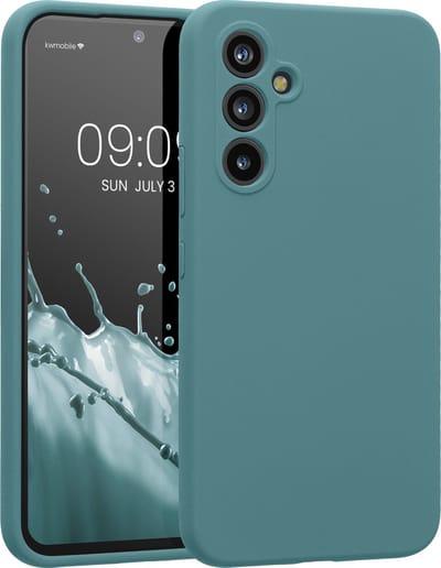 kwmobile telefoonhoesje geschikt voor Samsung Galaxy A54 5G - TPU backcover met siliconen coating - Smartphone case in antieksteen